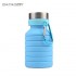 550ml Silica Creative Foldable Water Bottle Travel Mountaineering Portable Cycling Cup Bike Water Cup Folding Water Bottle