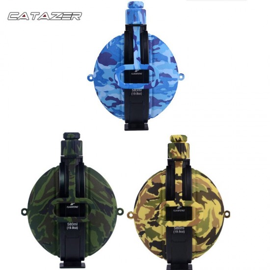 580Ml Outdoor Water Flessen Bag Sport Camouflage Draagbare Water Fles Houder Grote Capaciteit Vouwfiets Water Fles