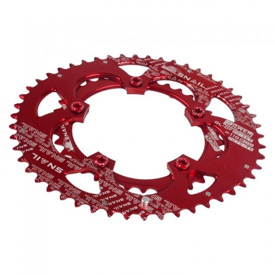 700C Road Bicycle 110BCD 50/35T Oval Chainwheel Kit Bike 7075-T6 Alloy Ultralight Ellipse Climbing Power Chainring Plate