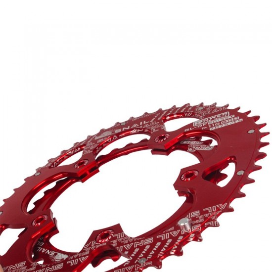 700C Road Bicycle 110BCD 50/35T Oval Chainwheel Kit Bike 7075-T6 Alloy Ultralight Ellipse Climbing Power Chainring Plate