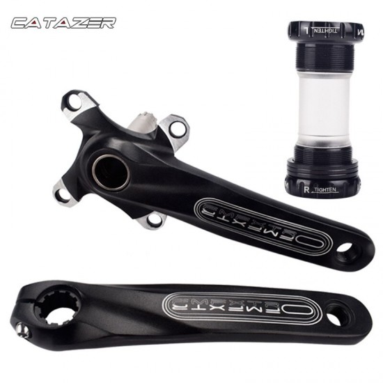 8/9/10Speed Aluminium Reparatie Chain Ring Fietsen 170Mm 104BCD Deel Crankstel Roestvrij Mountainbike crank Track Crankstel