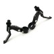89g/pair Lightweight Road Bike Aluminum Brake Lever 22.2mm Folding Bike V Brake Lever Aluminum Alloy Silver-Black-Red