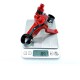 89g/pair Lightweight Road Bike Aluminum Brake Lever 22.2mm Folding Bike V Brake Lever Aluminum Alloy Silver-Black-Red
