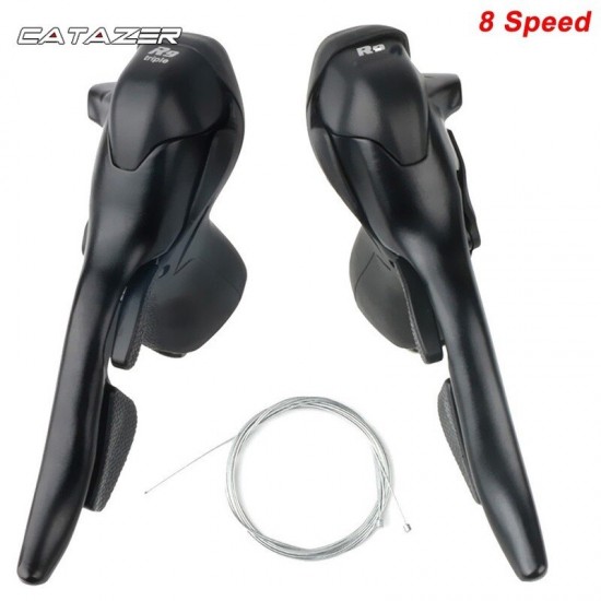 8 Speed Road Bike Shifters 24 Speed Conjoined DIP Mountain Cheap Bike Derailleurs Parts Durable Bicycle Derailleur Brake Level