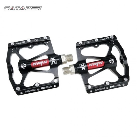 Aluminum Alloy Bicycle Pedal Mountain Bike Pedal MTB Road Cycling Sealed 3 Bearings Pedals for BMX Ultra-Light Bicycle Pedals