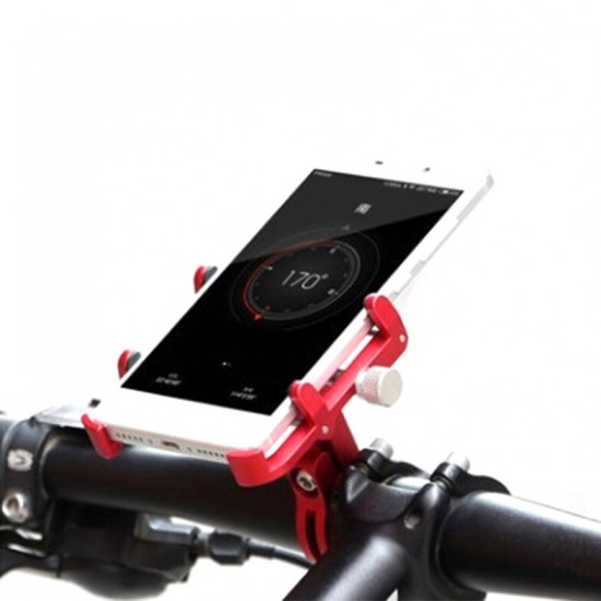 Aluminum Alloy Four-claw Design Phone Stand Bicycle Mobile Phone Holder Enhanced for Bike Electric Bike Motorcycle M365