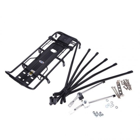 Aluminum Alloy Bicycle Racks Bicycle Luggage Carrier MTB Bicycle Mountain Bike Road Bike Rear Rack Install Component 4.8