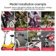 Universal Bicycle Mobile Phone Holder Motorcycle Bike Handlebar Stand Mount Bracket Mount Phone Holder for IPhone