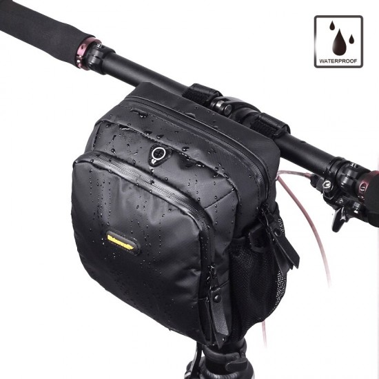 Road Bike Long Distance Cycling Bag Sets Waterproof Large Capacity for Bicycle Saddle Handlebar Frame Tube Bag