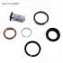 Bicycle Headset Carbon Steel 1-1/8"-1-1/2" for Headset Spacer Road/TT/MTB Bicycle Headset Top Cap 126g