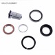 Bicycle Headset Carbon Steel 1-1/8"-1-1/2" for Headset Spacer Road/TT/MTB Bicycle Headset Top Cap 126g