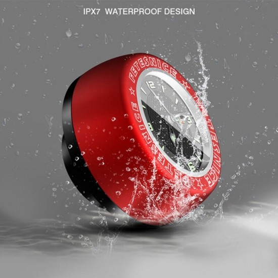 Bicycle Luminous Headset Watch Computer Bike Vehicle Clock Waterproof Cycling Head Parts Timepiece Headset Top Cap Stem Cover