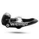 Bicycle Pedal R312 249g Ultra-Light Carbon Road Bicycle Clipless Pedals with 3 Bearing KEO Compatible Include Two Pairs Cleats