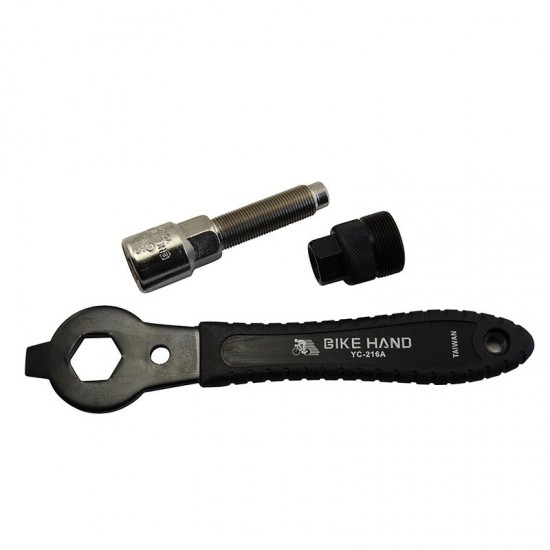 Bike Crank Puller Removal Wrench Bicycle Repair Extractor Bottom Bracket Remover Cycling Crankset Pedal Remover Bicycle Tool