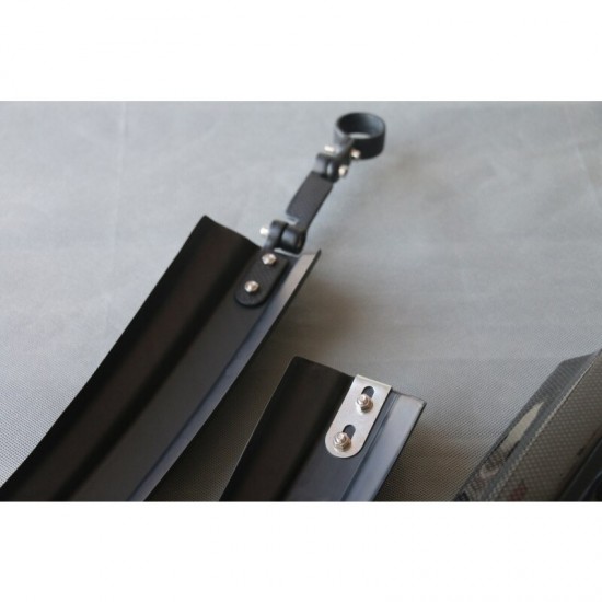 Bike Mudguard Set Carbon Fiber Fender Front and Rear Ultra Light 27.2/30.8/31.6MM Mountain Bike Road Bike Bicycle Parts