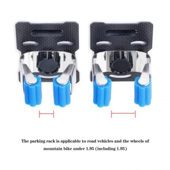 Bike Rack Garage Wall Mount Bike Hanger Storage Rack Vertical Horizontal Stand Bicycle Wall Holder Clamp Hook for Indoor Shed