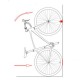 Bike Rack Garage Wall Mount Bike Hanger Storage Rack Vertical Horizontal Stand Bicycle Wall Holder Clamp Hook for Indoor Shed