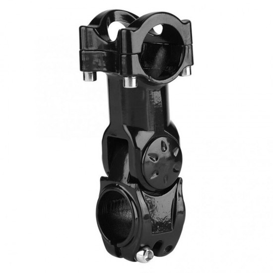 Aluminum Alloy Bike Stem Adjustable Angle Road Bicycle Stem Lightweight Bike Handlebar Riser 31.8mm/28.6mm Cycle Handlebar Stem
