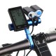 Carbon Fiber Fiets Stuur Extender Mountainbike Mtb Snelheidsmeter Mount Koplamp Zaklamp Lamphouder Stuur Expander