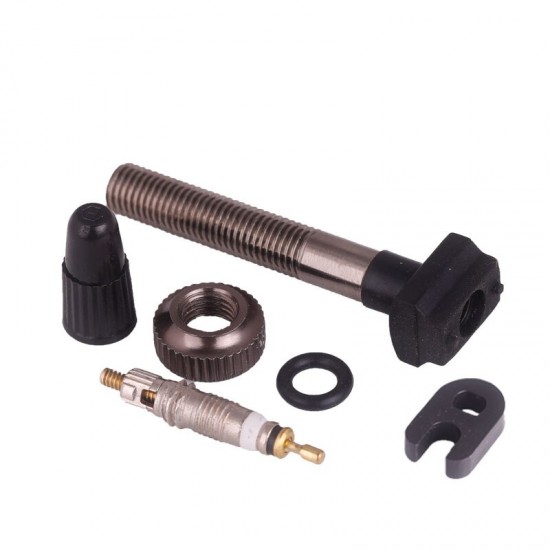 Catazer 2pcs Bicycle Tubeless Tire Presta Valve 40mm/60mm/80mm Alloy Stem Brass Core for Mountain Road Bikes