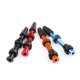 Catazer 2pcs Bicycle Tubeless Tire Presta Valve 40mm/60mm/80mm Alloy Stem Brass Core for Mountain Road Bikes