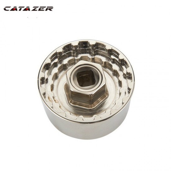 Catazer 5 In 1 Tool for BB9000 BBR60 DUB BSA30 FSA386 Durable Bottom Bracket Cup Tool Bottom Bracket Tool