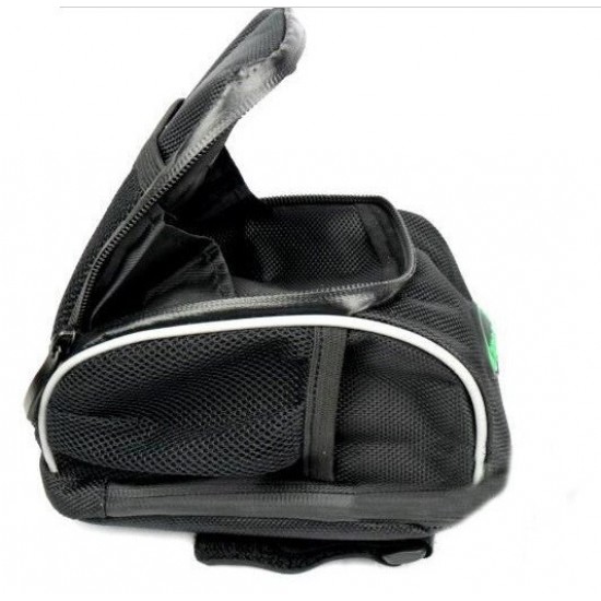 High Quality Waterproof NEW Mountian Bike Cycling Bicycle Front Frame Tube Handlebar bar Bag Black+Rain Cover Free Ship