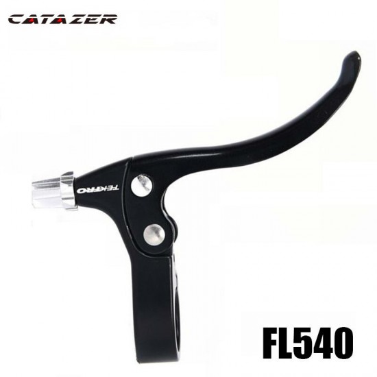 Catazer FL540 Lever Racer Road Bike Forged Aluminum Lever 2 Finger Lever with Caliper or Canti Brake Rapidfire Shifter 120g/Pair