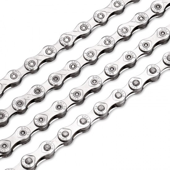 Catazer Bicycle Chain 9/10/11 Speed With Connector Master links Hollow Chain Silvier / Gold / Radiant Optional