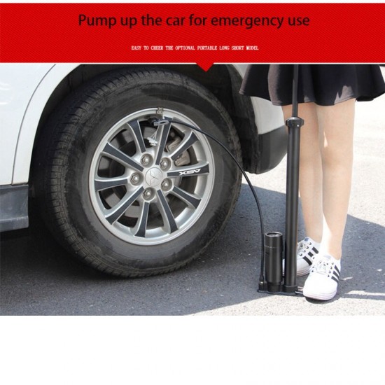 Catazer Mountain Bike Electric Bike Motorcycle Car Bicycle Pump High Pressure Portable Basketball Inflator Bicycle Accessories