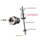Bicycle Hub Cassette Body Disassembly Tool With Sleeve Mountain Bike Road Bicycle Free Hub Remover Casstte Body Repair Took