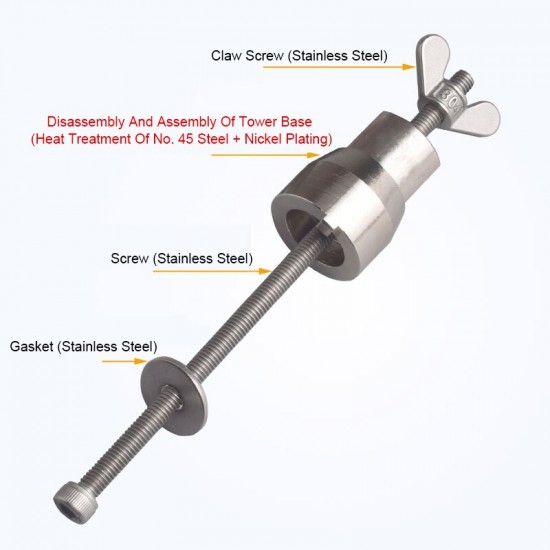 Bicycle Hub Cassette Body Disassembly Tool With Sleeve Mountain Bike Road Bicycle Free Hub Remover Casstte Body Repair Took