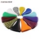 Soft Color Leopard Print Comfortable Multi-color Cushion Fixed Gear Saddle Mountain Bike Track PU Cushion Bicycle Saddle
