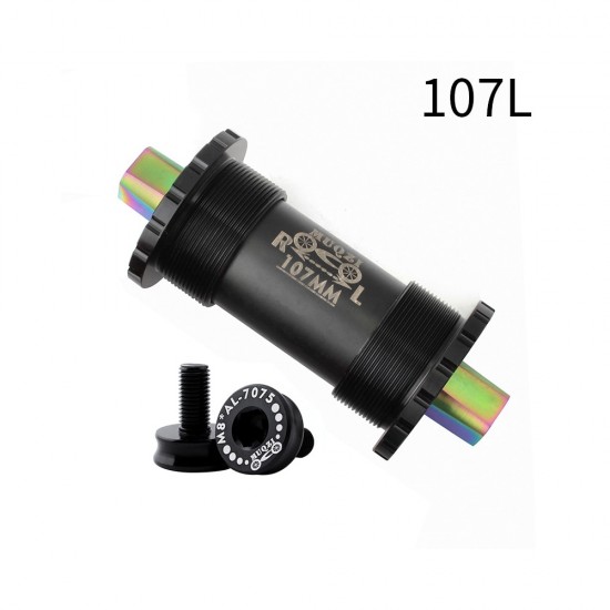 Titanium Alloy Bike BB Sets for Fixed Gear Ceramic Bearing Bicycle Bottom Brackets MTB Road Bike 103/107/110/113/119mm