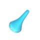 Classic Yellow Blue Rivet Fixed Gear Bicycle Cycling Seat Speed Bike Saddle Soft Bicycle Bike Saddle Cushion Bike Saddle