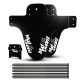 MTB Road Bike Fender Saddle Mudguard Ass Removable Part Accessories Rear Mountain Bike Bicycle Wing Fender
