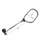 Deemount 1 Pair Bicycle Rear View Mirror Bike Cycling Wide Range Back Sight Reflector Angle Adjustable Left Right Mirrors