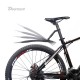 1 Pair Bicycle Mudguard MTB Mountain 24 26 27.5 Inch Bike Mud Wings Front/Rear Wheel Fender Handy Mount