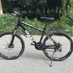 1 Pair Bicycle Mudguard MTB Mountain 24 26 27.5 Inch Bike Mud Wings Front/Rear Wheel Fender Handy Mount
