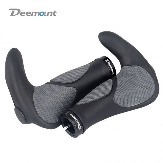 Bicycle Grips TPR Rubber Integrated MTB Cycling Hand Rest Mountain Bike Handlebar Casing Sheath Shock Absorption