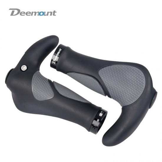 Bicycle Grips TPR Rubber Integrated MTB Cycling Hand Rest Mountain Bike Handlebar Casing Sheath Shock Absorption