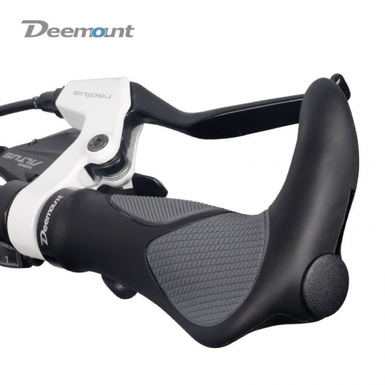 Bicycle Grips TPR Rubber Integrated MTB Cycling Hand Rest Mountain Bike Handlebar Casing Sheath Shock Absorption