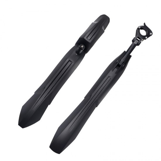 2pcs Bike Mud Fenders 24-29inch Bicycle Mudguard Mud Wings Front/Rear Wheel Use 1 Pair Convenient Install Release