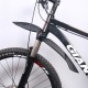 2pcs Bike Mud Fenders 24-29inch Bicycle Mudguard Mud Wings Front/Rear Wheel Use 1 Pair Convenient Install Release