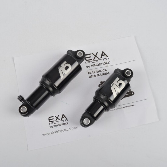 DNM KS A5 Bike Rear Shock Two Air Chamber Rear Shock Absorber Suspension for Suspension Frame