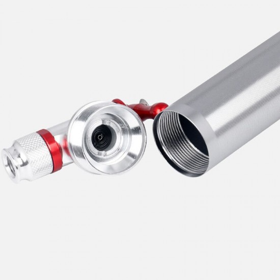 Portable Mini Bicycle Pump CO2 Ultralight Air CO2 Inflator Cycling Pump Bike Ball Pump Schrader & Presta Mini Bike Accessories