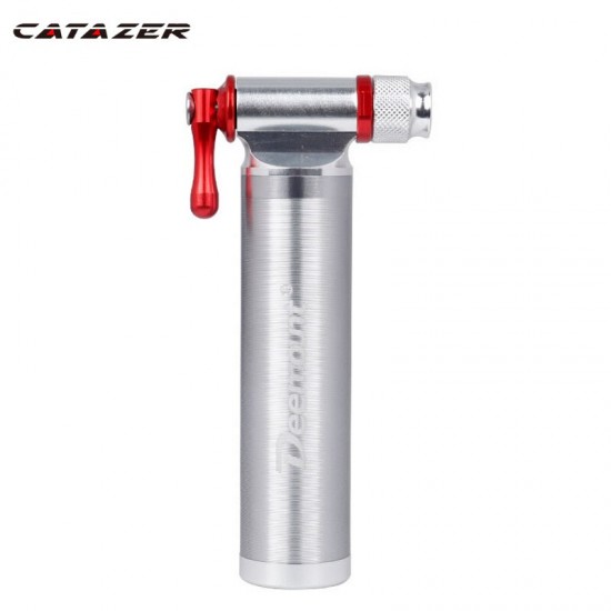 Portable Mini Bicycle Pump CO2 Ultralight Air CO2 Inflator Cycling Pump Bike Ball Pump Schrader & Presta Mini Bike Accessories