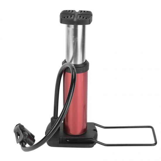 Portable Ultra-light MTB Bike Pump Portable Cycling Inflator Air Pump Bike Floor Pump Foot Activated 18*10cm Ball Pump