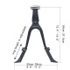 Double Leg Bike Kickstand Foldable Adjustable Center Mount Mount Bicycle Stand Fits 24" and Above for Bicycle Road Bike