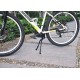 Double Leg Bike Kickstand Foldable Adjustable Center Mount Mount Bicycle Stand Fits 24" and Above for Bicycle Road Bike